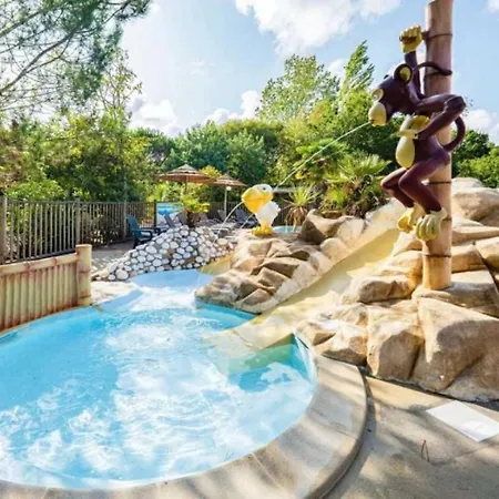 Mobilhome 4 Etoiles - Piscine - Eehdaf Camping